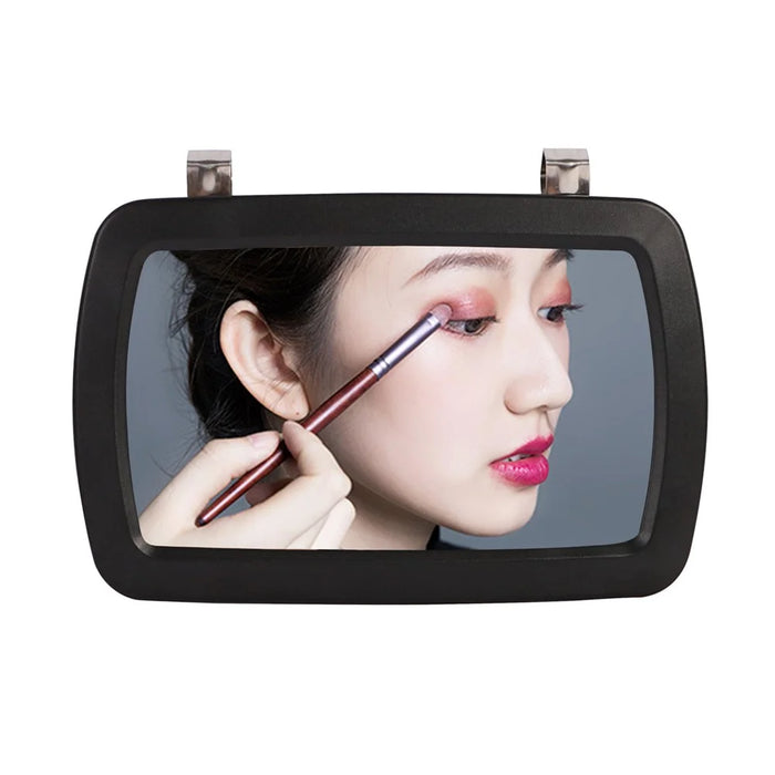 Car Sun Visor Mirror with 6-LED Lights Automobile Makeup Mirror Sunshading Cosmetic Mirror - 2