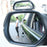 1Pc Car Blind Spot Auxiliary Rearview Mirror Angle Adjustable Curved Mirror - 2