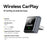 ESSAGER CP027 Wireless CarPlay Adapter Convert Wired to Wireless Auto Dongle for iPhone Android - Black - 2