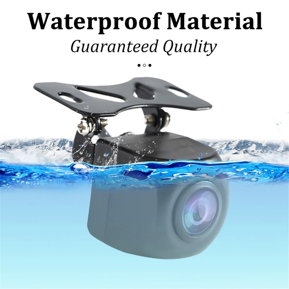 CT31 Car Rear View Camera AHD 1080P Horizontal 120-degree Viewing Angle Backup Camera IP68 Waterproof License Plate Camera with Night Vision for DC 12V Universal Vehicles - 6