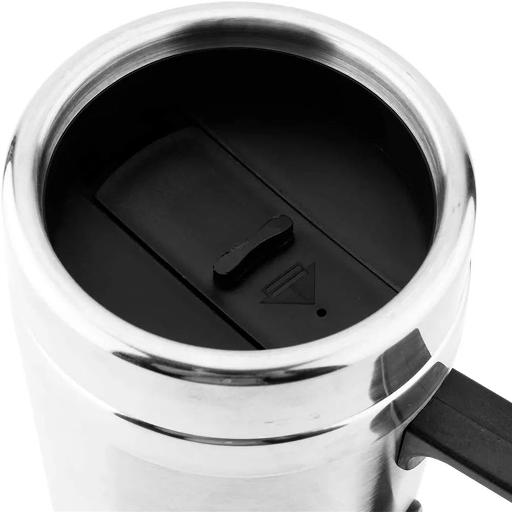 Car Lighter Kettle Boiler Mug Heating Cup Stainless Steel Car Travel Mug for Hot Water Coffee Tea (without FDA Certification) - 24V - 2