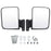 SF-GEF-01 One Pair Golf Cart Side Mirror Rear View Mirror Kit with Installation Screws - 1
