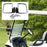 SF-GEF-01 One Pair Golf Cart Side Mirror Rear View Mirror Kit with Installation Screws - 2