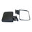SF-GEF-01 One Pair Golf Cart Side Mirror Rear View Mirror Kit with Installation Screws - 3