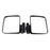 SF-GEF-01 One Pair Golf Cart Side Mirror Rear View Mirror Kit with Installation Screws - 4