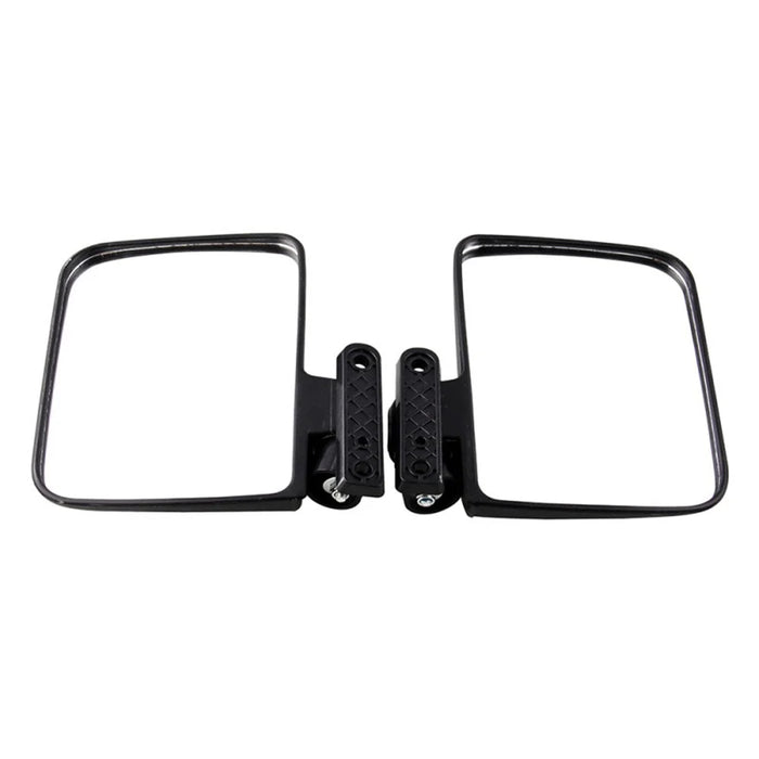 SF-GEF-01 One Pair Golf Cart Side Mirror Rear View Mirror Kit with Installation Screws - 4