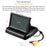 4.3 inch Foldable TFT-LCD Backup Camera Monitor Rear View Reverse Display Screen Car License Plate Camera for Parking - 7