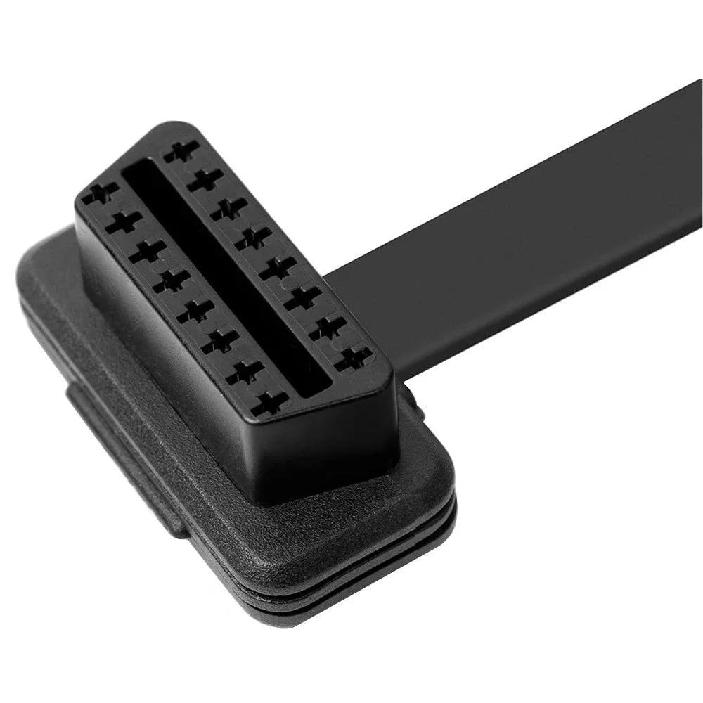 JUNSUNMAY 60cm OBD II 16 Pin Male to 3 Female Extension Cable Car Diagnostic Extender Cord Adapter - 5