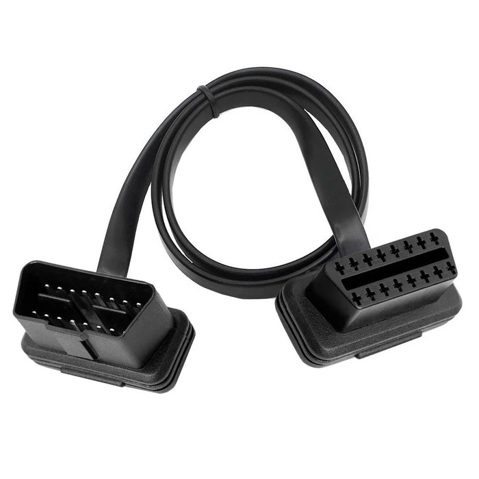 JUNSUNMAY 100cm Car Diagnostic OBD2 Male to Female Connector ELM327 16 Pin OBD II Extension Cable - 1