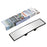 BY-1344 ABS+Glass Car Interior Anti-glare Wide Angle Curved Rearview Mirror Reversing Auxiliary Mirror - 1