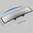 BY-1344 ABS+Glass Car Interior Anti-glare Wide Angle Curved Rearview Mirror Reversing Auxiliary Mirror - 4