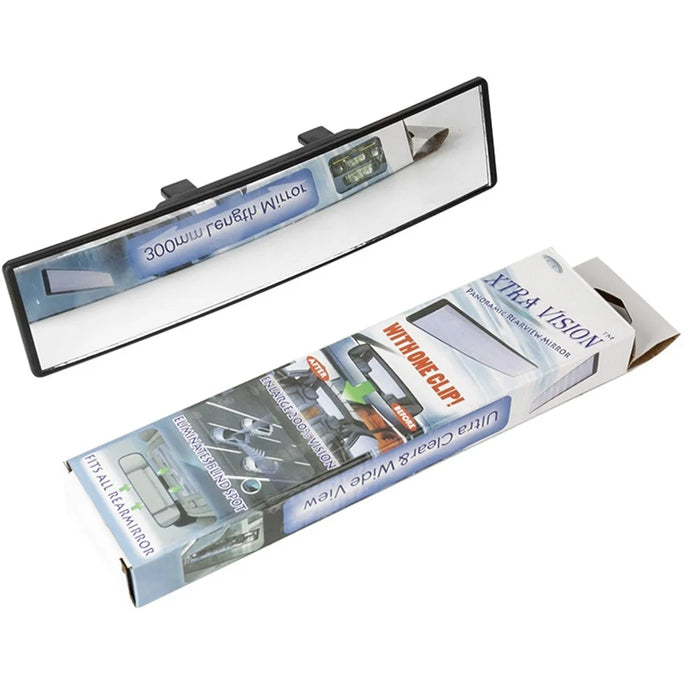BY-1344 ABS+Glass Car Interior Anti-glare Wide Angle Curved Rearview Mirror Reversing Auxiliary Mirror - 5
