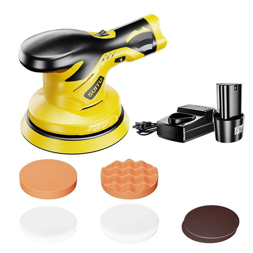 SUITU Electric Car Polisher Waxing Polishing Machine Vehicle Maintenance Tool - 1