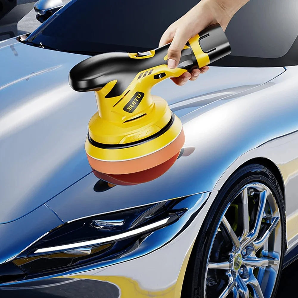 SUITU Electric Car Polisher Waxing Polishing Machine Vehicle Maintenance Tool - 4