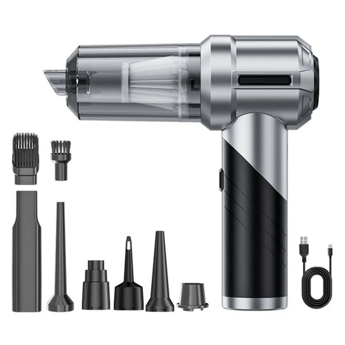 ST-6655 High Power Handheld Vacuum Cleaner Rechargeable Brushless Motor Car Home Vacuum Cleaner - 1