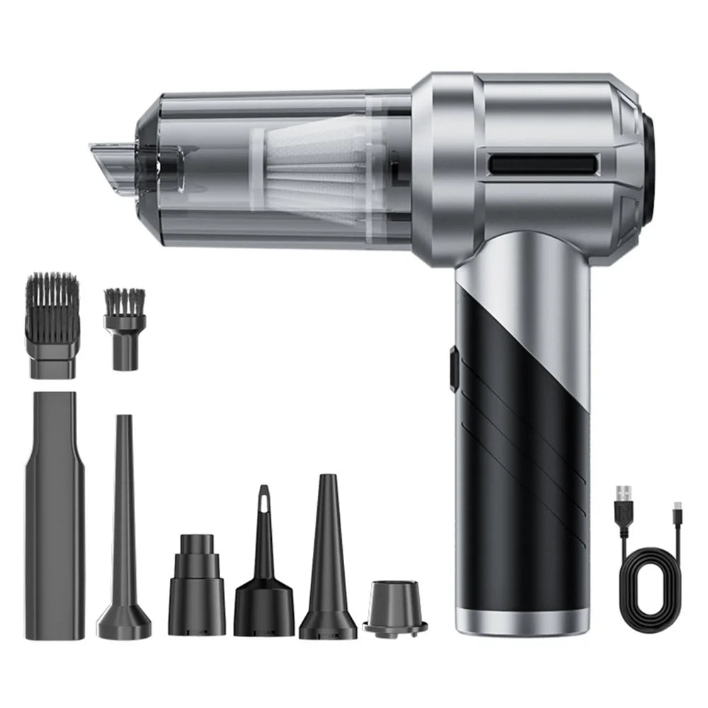 ST-6655 High Power Handheld Vacuum Cleaner Rechargeable Brushless Motor Car Home Vacuum Cleaner - 1