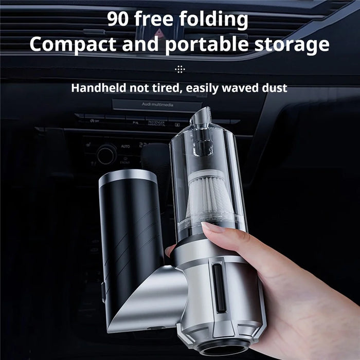 ST-6655 High Power Handheld Vacuum Cleaner Rechargeable Brushless Motor Car Home Vacuum Cleaner - 4