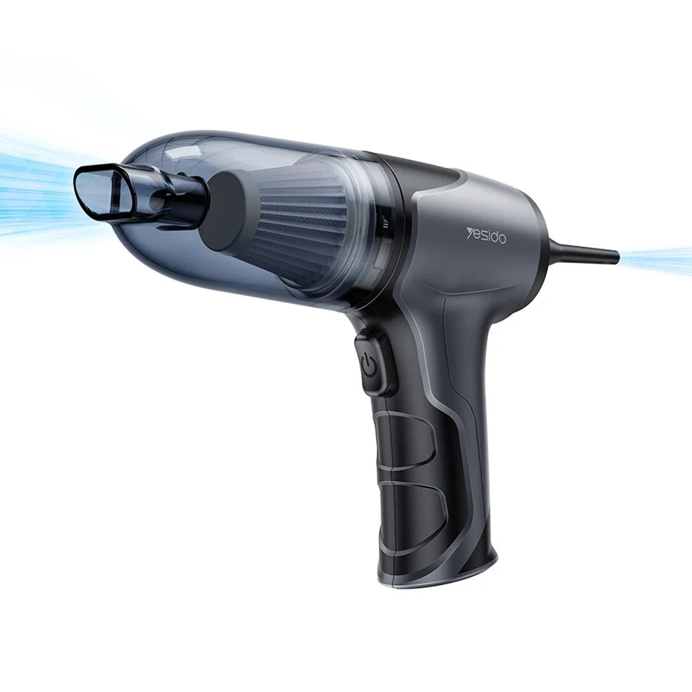 YESIDO VC08 Rechargeable Vacuum Cleaner High Power Handheld Car Home Cleaning Tool - 1