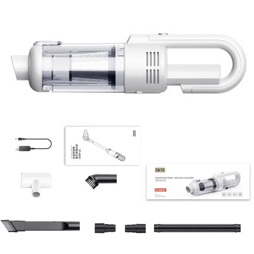 SUITU ST-8003C Portable Car Vacuum Cleaner Handheld Vacuum Cleaner Set for Home - 1