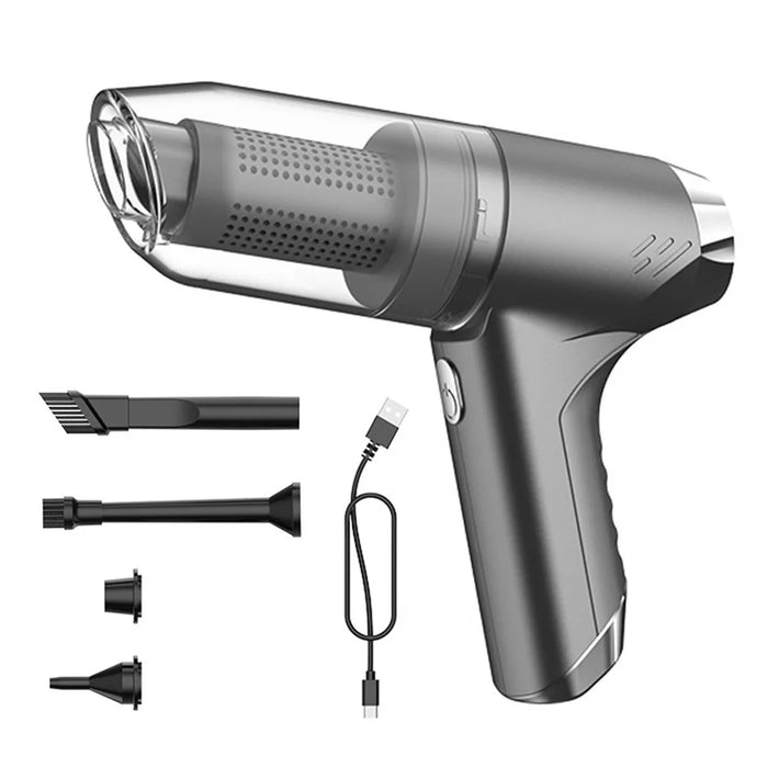 SUITU ST-6617Pro Brushless Motor Cordless Handheld Vacuum Cleaner for Car Home Cleaning - Grey - 1