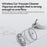 SUITU ST-6638 4000Pa High Power Wireless Handheld Vacuum Cleaner with LED Light, Basic Version - 6