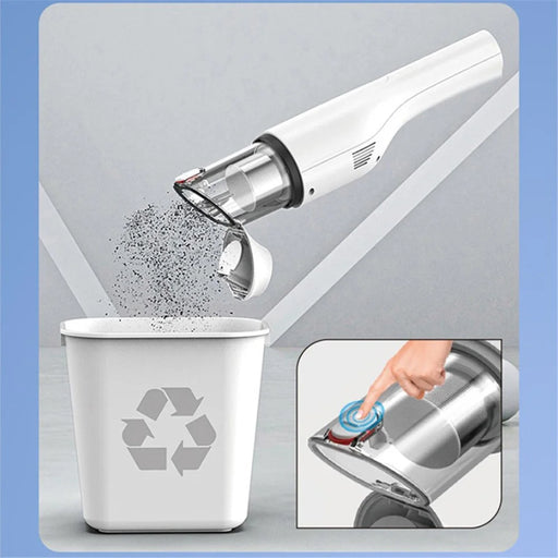CARSUN C2819 Type-C Wireless Vacuum Cleaner Handheld Dust Cleaner for Car Home Cleaning - 2
