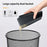CARSUN C1398 12V Car Cigarette Lighter Plug Vacuum Cleaner High Power Handheld Car Cleaning Tool with LED Light - 7
