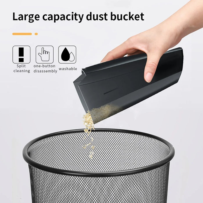 CARSUN C1398 12V Car Cigarette Lighter Plug Vacuum Cleaner High Power Handheld Car Cleaning Tool with LED Light - 7