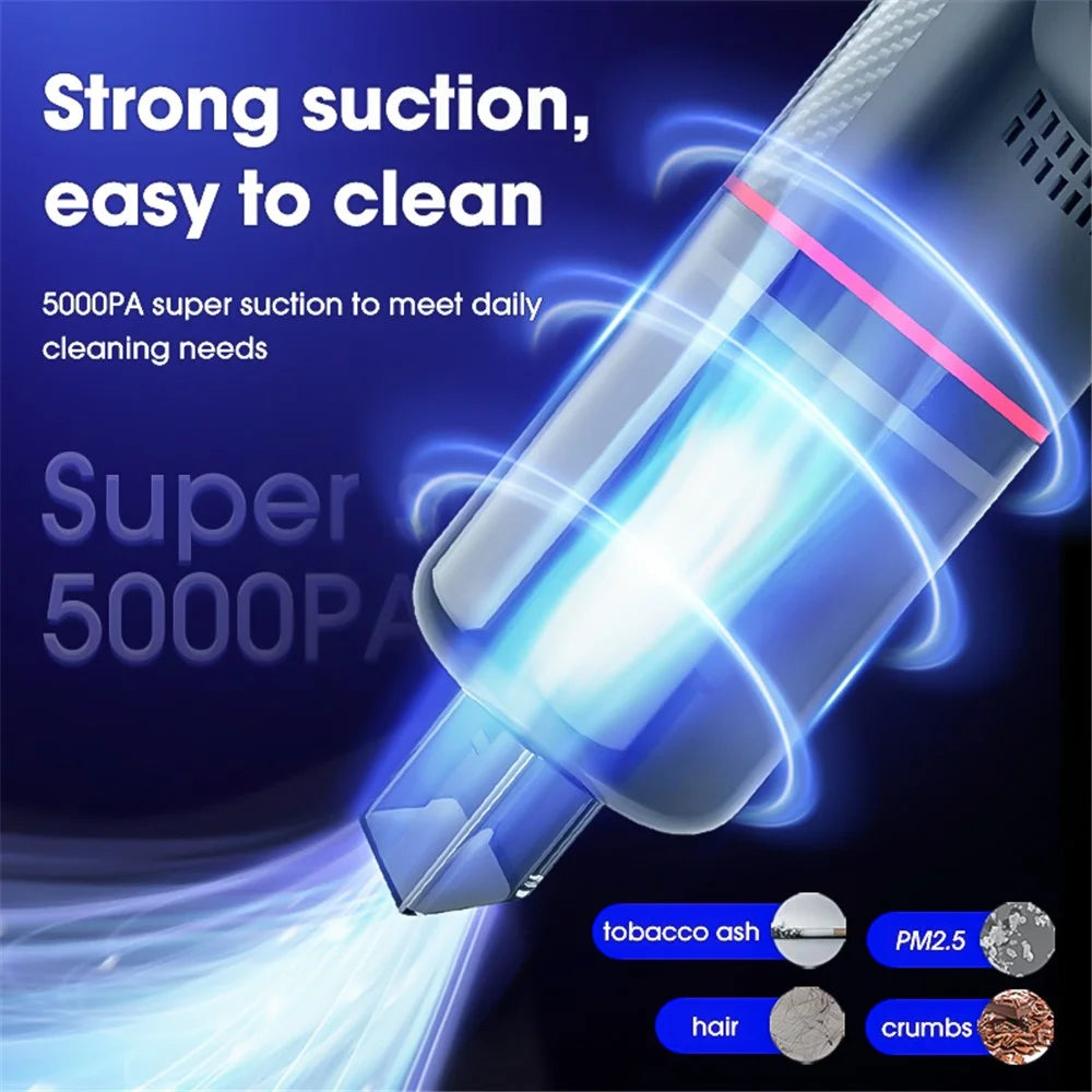 CARSUN C3089 Vacuum Cleaner Car Home Dual Use Portable Cordless Dust Removing Tool - 3
