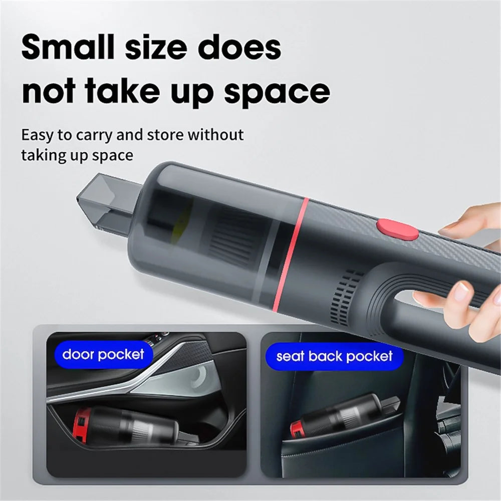 CARSUN C3089 Vacuum Cleaner Car Home Dual Use Portable Cordless Dust Removing Tool - 5