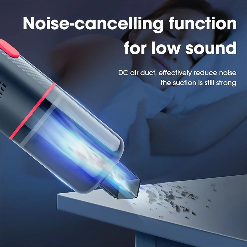 CARSUN C3089 Vacuum Cleaner Car Home Dual Use Portable Cordless Dust Removing Tool - 7