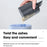 CARSUN C3089 Car Cigarette Lighter Vacuum Cleaner 5000Pa High Power Handheld Dust Cleaner - 4