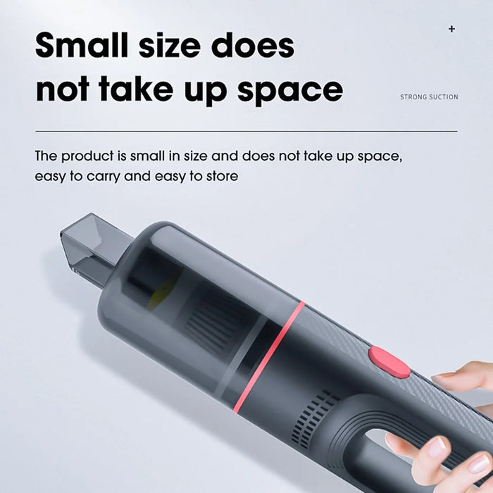 CARSUN C3089 Car Cigarette Lighter Vacuum Cleaner 5000Pa High Power Handheld Dust Cleaner - 5