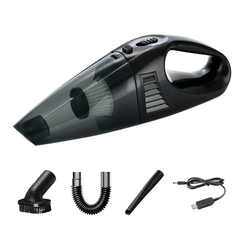 A-016 Powerful Suction Cordless Vacuum Cleaner Rechargeable Car Home Cleaning Tool - 1