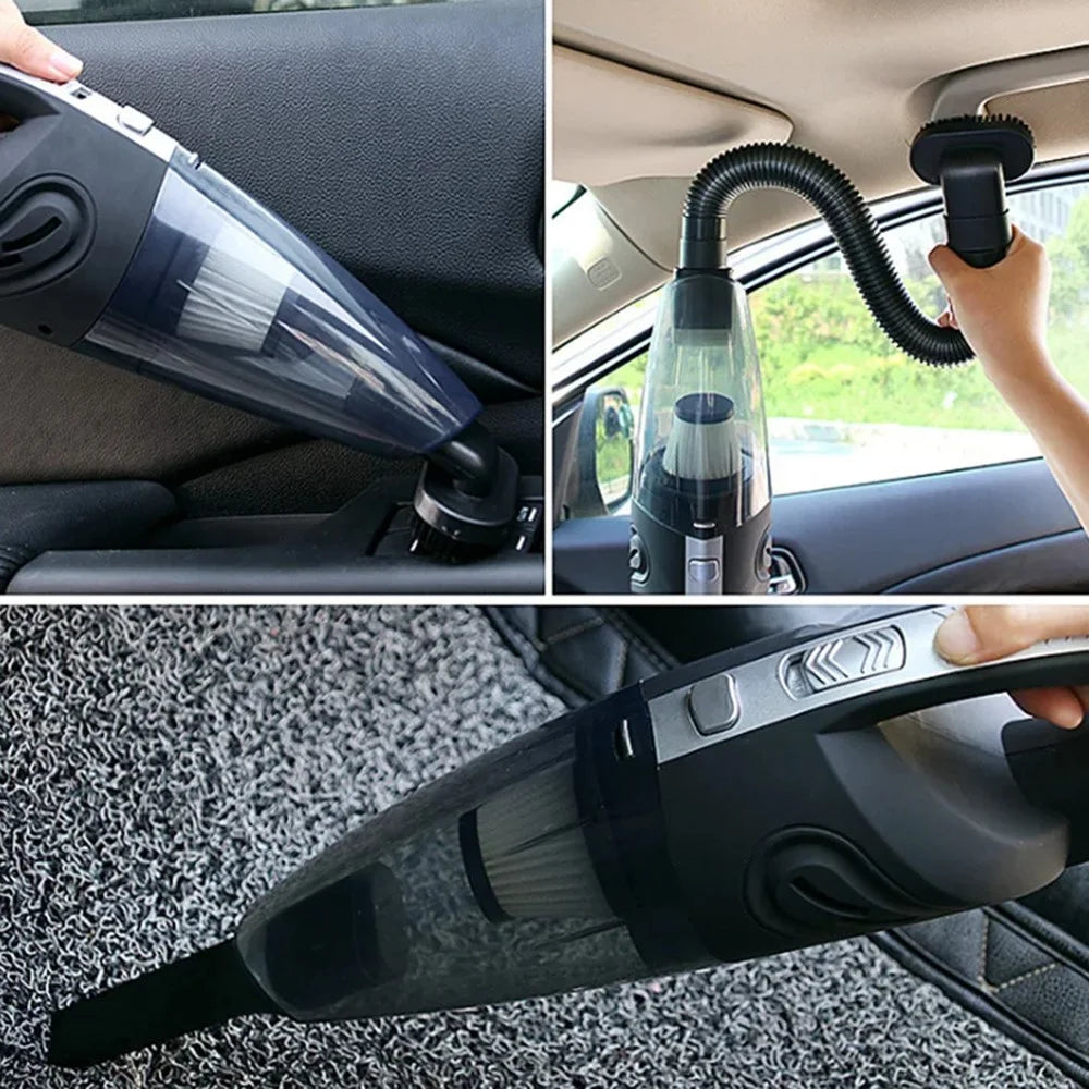 A-016 Powerful Suction Cordless Vacuum Cleaner Rechargeable Car Home Cleaning Tool - 5