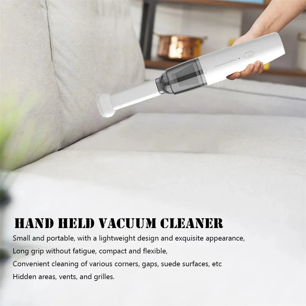 SY01-Q8 USB Car Vacuum Cleaner Rechargeable 4000Pa Cordless Home Cleaner - 3