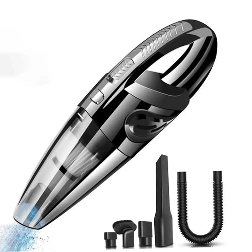 R-6053 Portable Car Home Handheld Vacuum Cleaner Wireless Rechargeable ABS Vacuum Cleaner - 1
