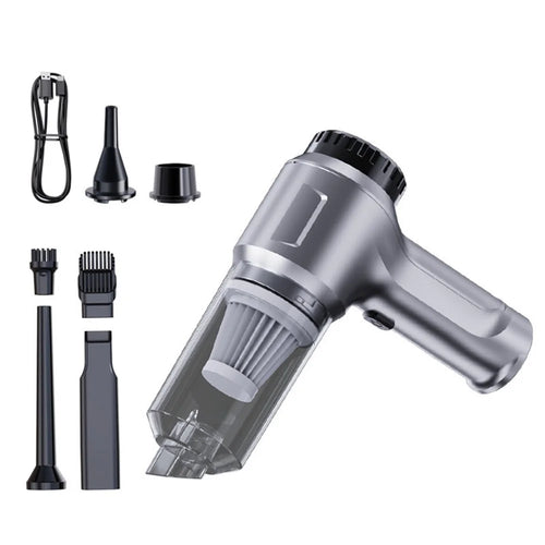 SUITU ST-6651 Cordless Handheld Car Vacuum Cleaner Hand Brushless Vacuum for Car  /  Office  /  Home - Grey - 1