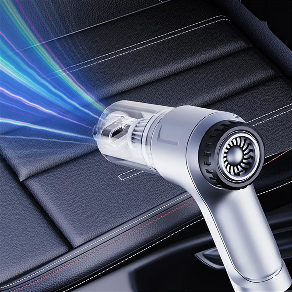 SUITU ST-6651 Cordless Handheld Car Vacuum Cleaner Hand Brushless Vacuum for Car  /  Office  /  Home - Grey - 3