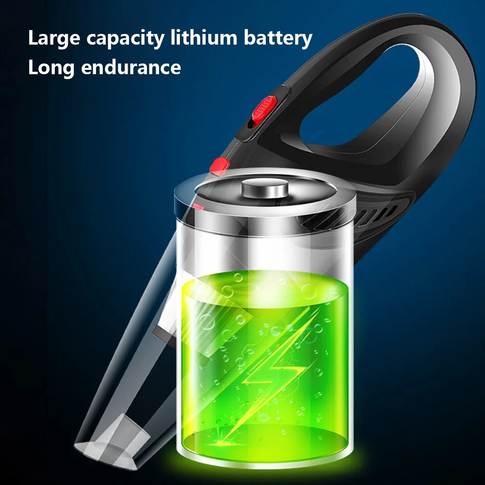 SUITU ZY-2021 Car Mini Vacuum Cleaner Home Cordless Handheld 4000Pa Cleaning Tool - 4