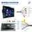 R916A 8+256GB 10.36 inch 2K QLED Android 15 Wireless CarPlay 360 Degree Panoramic GPS Car Stereo (without Camera) - Black - 6