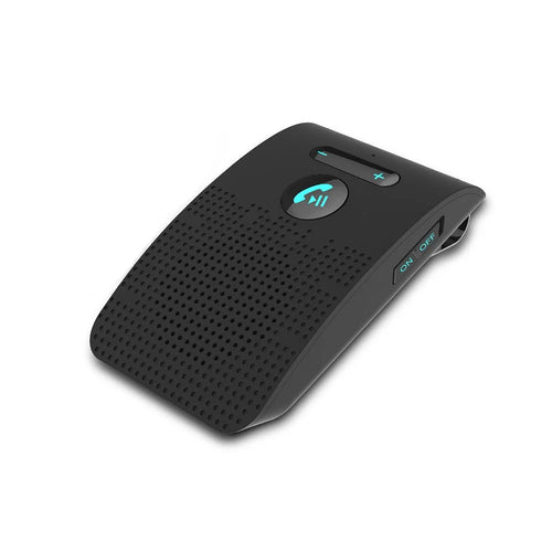 SP09 Visor Bluetooth-compatible 4.2 Hands-free Car Kit Multipoint Speaker Phone Auto Power On/Off - 1