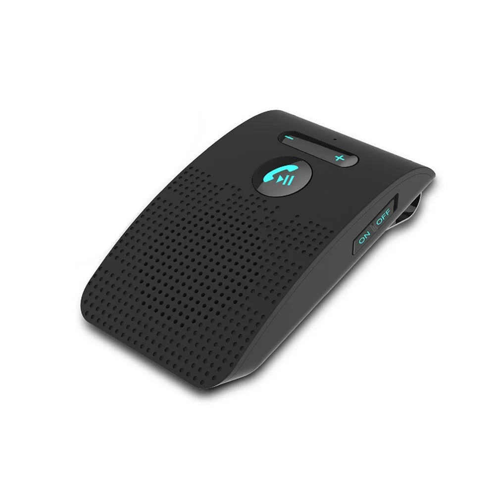 SP09 Visor Bluetooth-compatible 4.2 Hands-free Car Kit Multipoint Speaker Phone Auto Power On/Off - 1