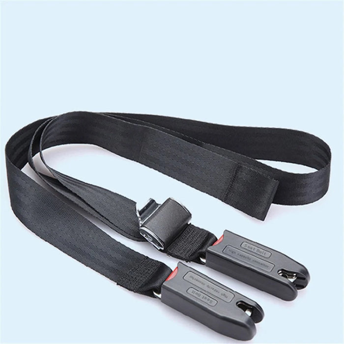 Car Child Safety Seat ISOFIX Interface Connecting Belt Fixing Band Auto Accessories - 7