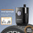 WEST BIKING YP0711201 Electric Air Pump Portable Inflator with Digital Display for Bike / Motorcycle Tires - Black - 3