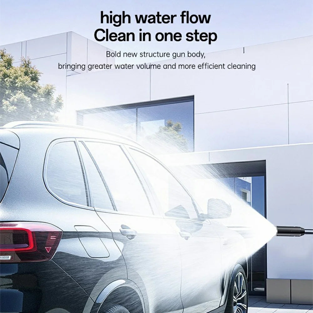 YESIDO VC18 High Pressure Washer Gun 2 Gears Adjustable Cordless Car Cleaner with LED Display - 2