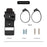ROCKBROS 4 Digit Folding Lock for Bicycle Motorcycle Electric Bike Anti Theft Security Lock Riding Equipment - Black Green / One Size - 7