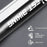 WEST BIKING YP0711198 Bicycle Floor Pump 160PSI High Pressure Air Pump with Gauge for Bike/Electric Vehicle - Black+Silver - 7