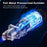 Multifunctional Car Inflator Pump Wireless Intelligent Car Pump Portable Aluminum Alloy 25mm Cylinder Tire Air Pump - 5