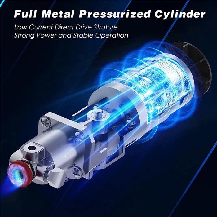 Multifunctional Car Inflator Pump Wireless Intelligent Car Pump Portable Aluminum Alloy 25mm Cylinder Tire Air Pump - 5